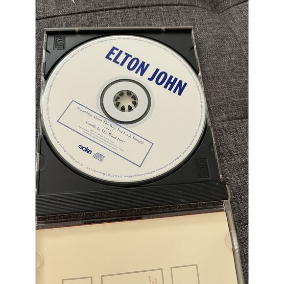 Something About The Way You Look Tonight Candle In The Wind 1997 CD Elton John - Picture 4 of 5